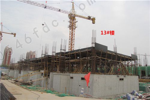 【金辰西湖水岸】幸福家速度 九月最新工程进度