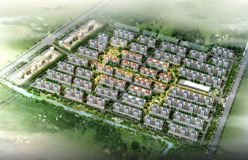 瑞辰花园鸟瞰图