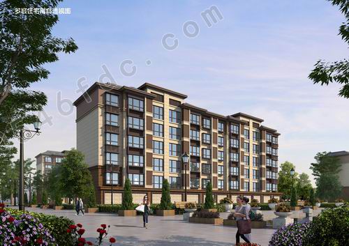 调整大小 金辰胜泰花苑多层住宅南向透视图.jpg